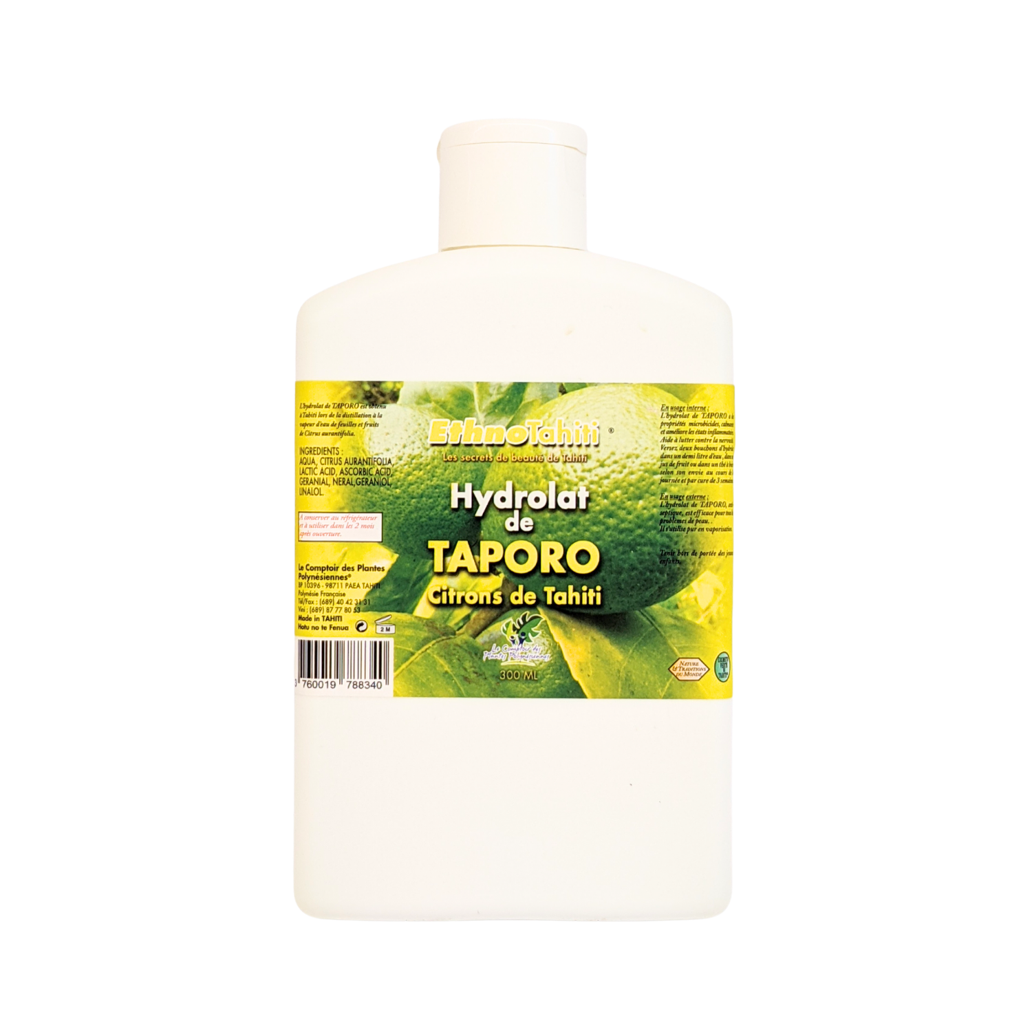 Hydrolat de Taporo (citron)