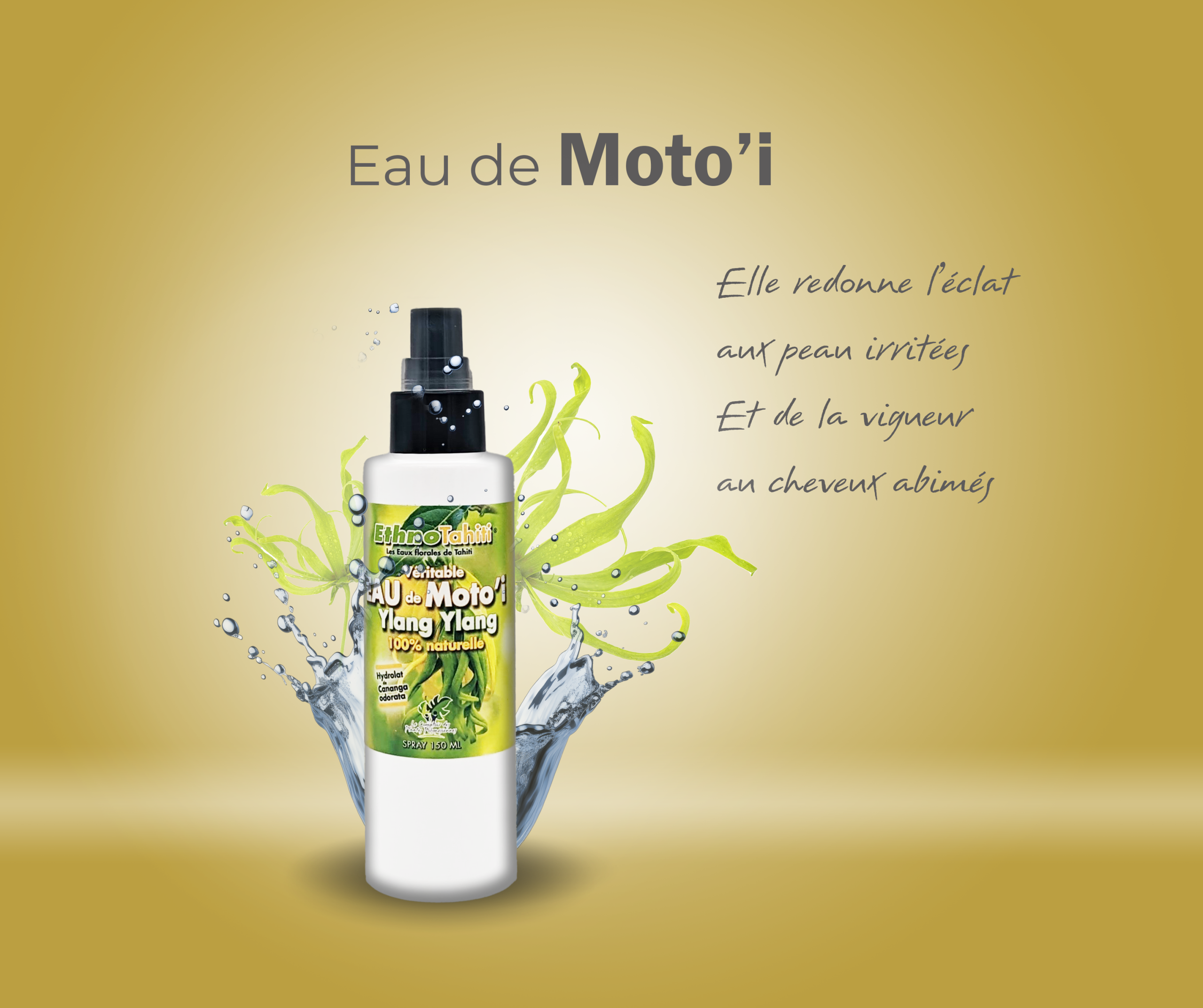 Eau de Moto'i Ylang Ylang 100% naturelle – Image 4