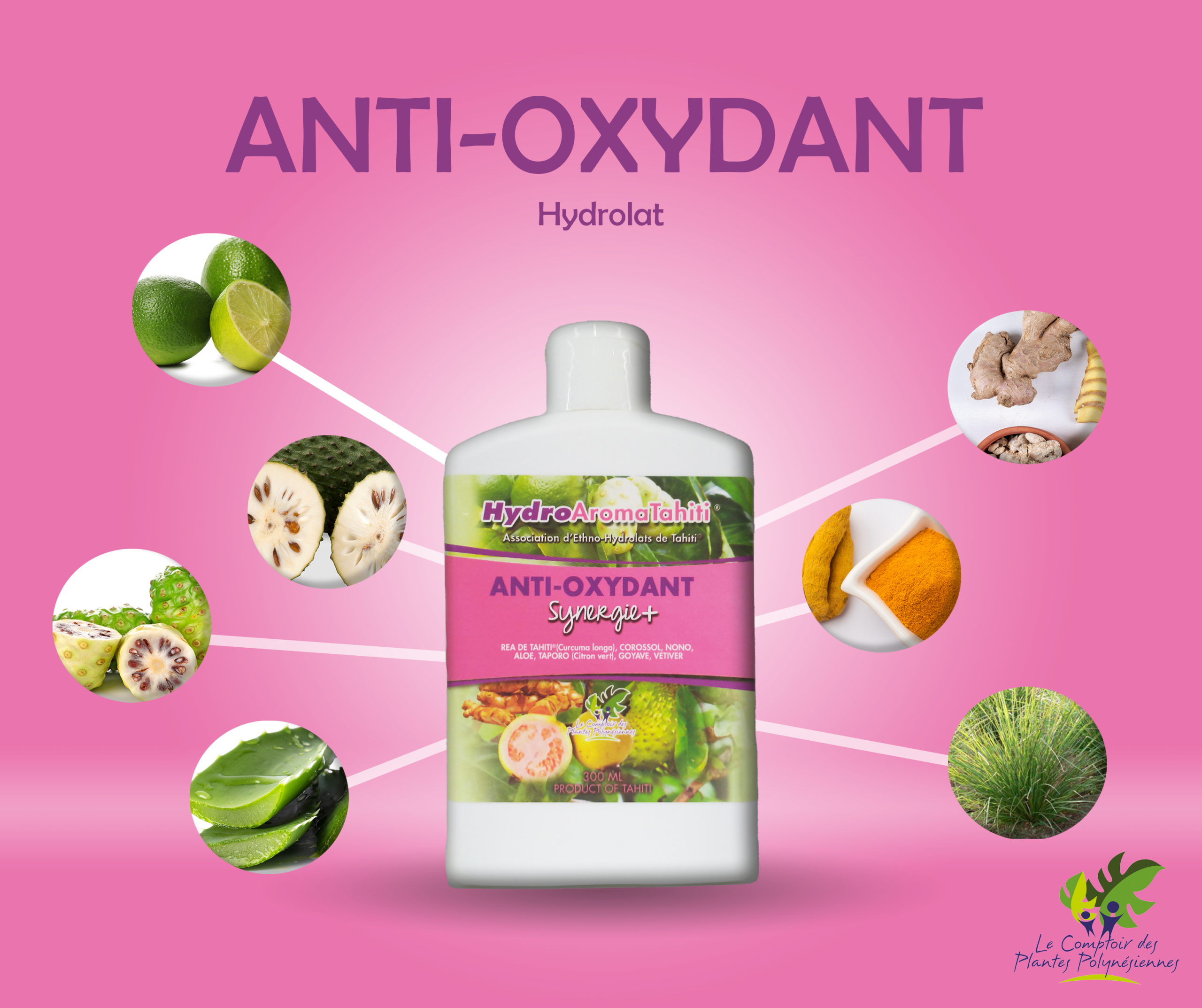 Hydrolat Anti-Oxydant Synergie + – Image 5