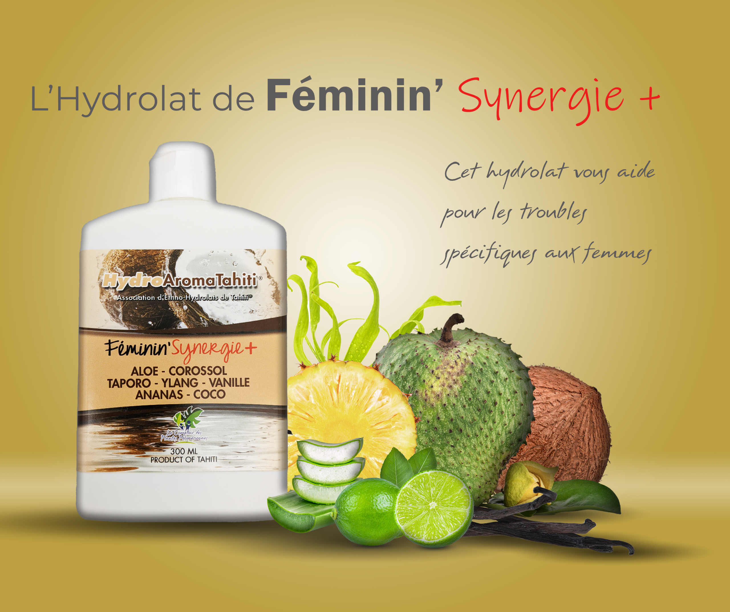 Hydrolat Feminin' Synergie + – Image 5