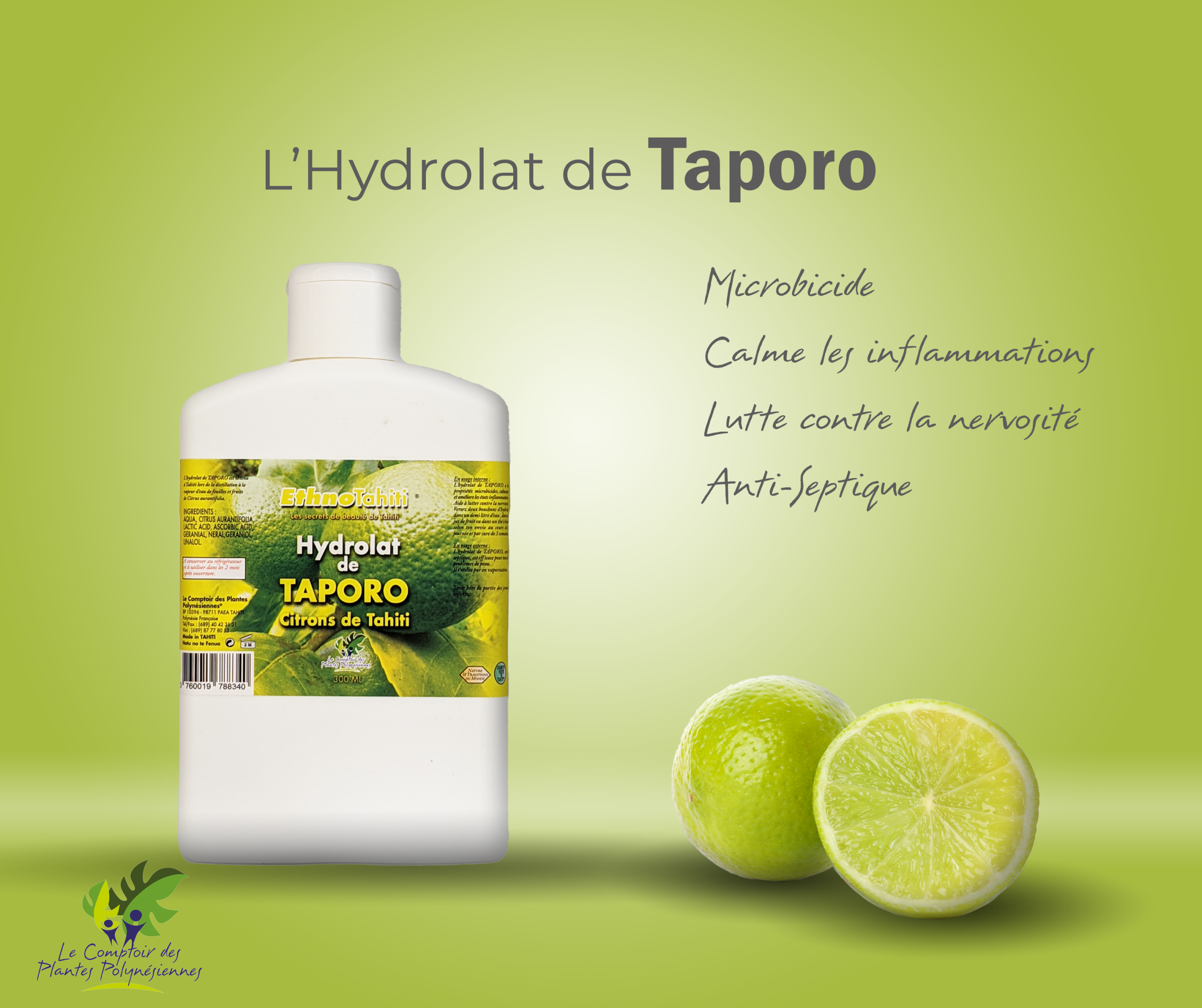 Hydrolat de Taporo (citron) – Image 5
