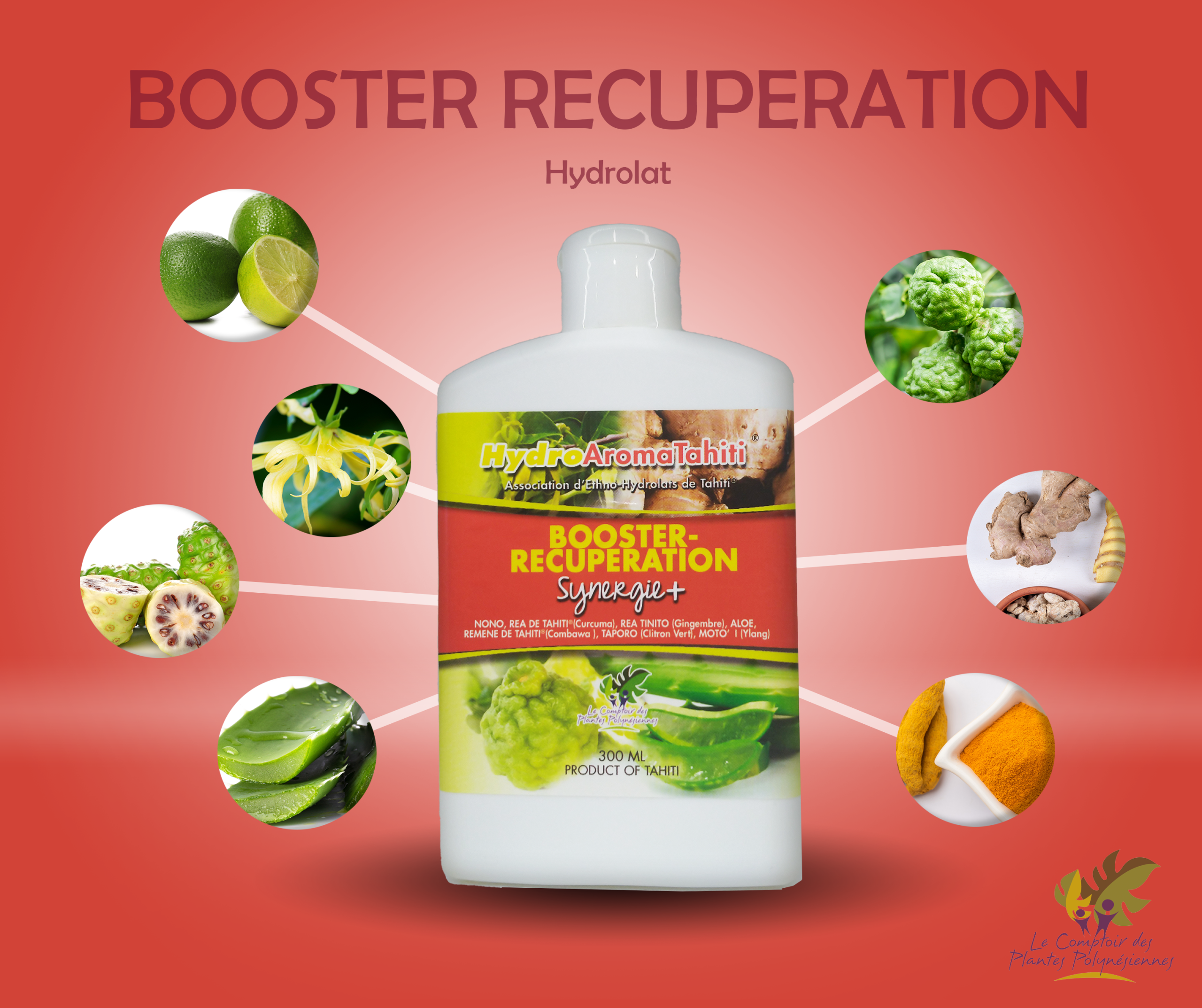 Hydrolat Booster Récupération Synergie+ – Image 5